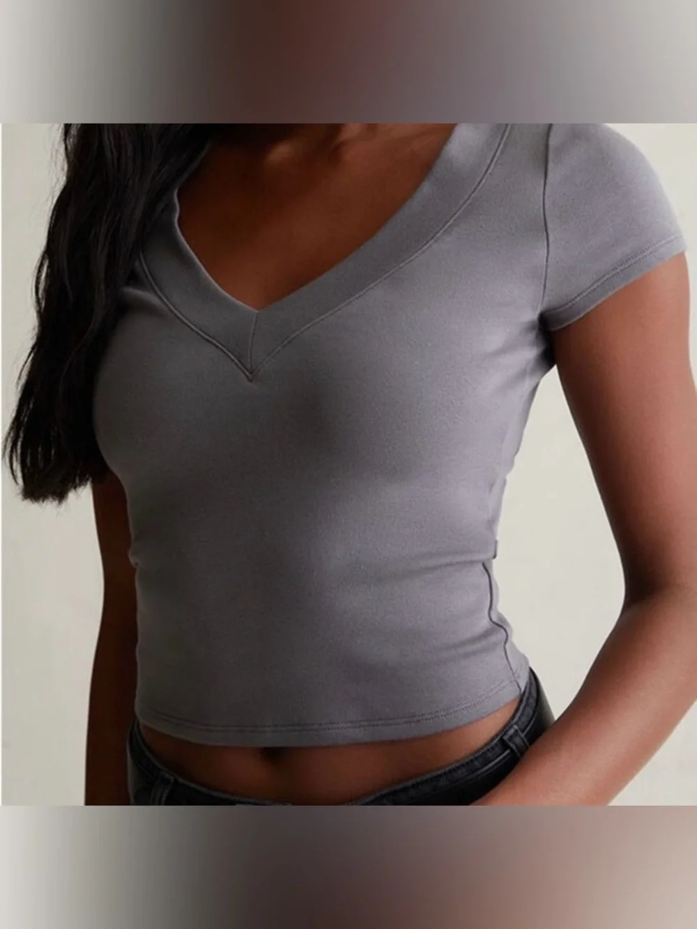 Pacsun v neck top - Picture 2 of 5